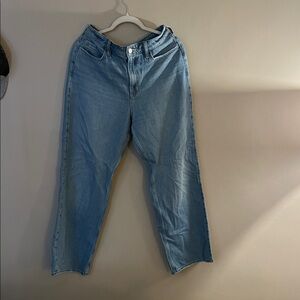 Hollister Ultra High Rise Baggy Classic Blue Women's Jeans